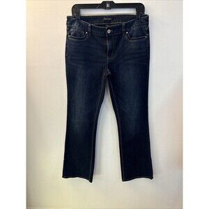 White House Blue  Market Boot-Cut Black Jeans Womens Size 8